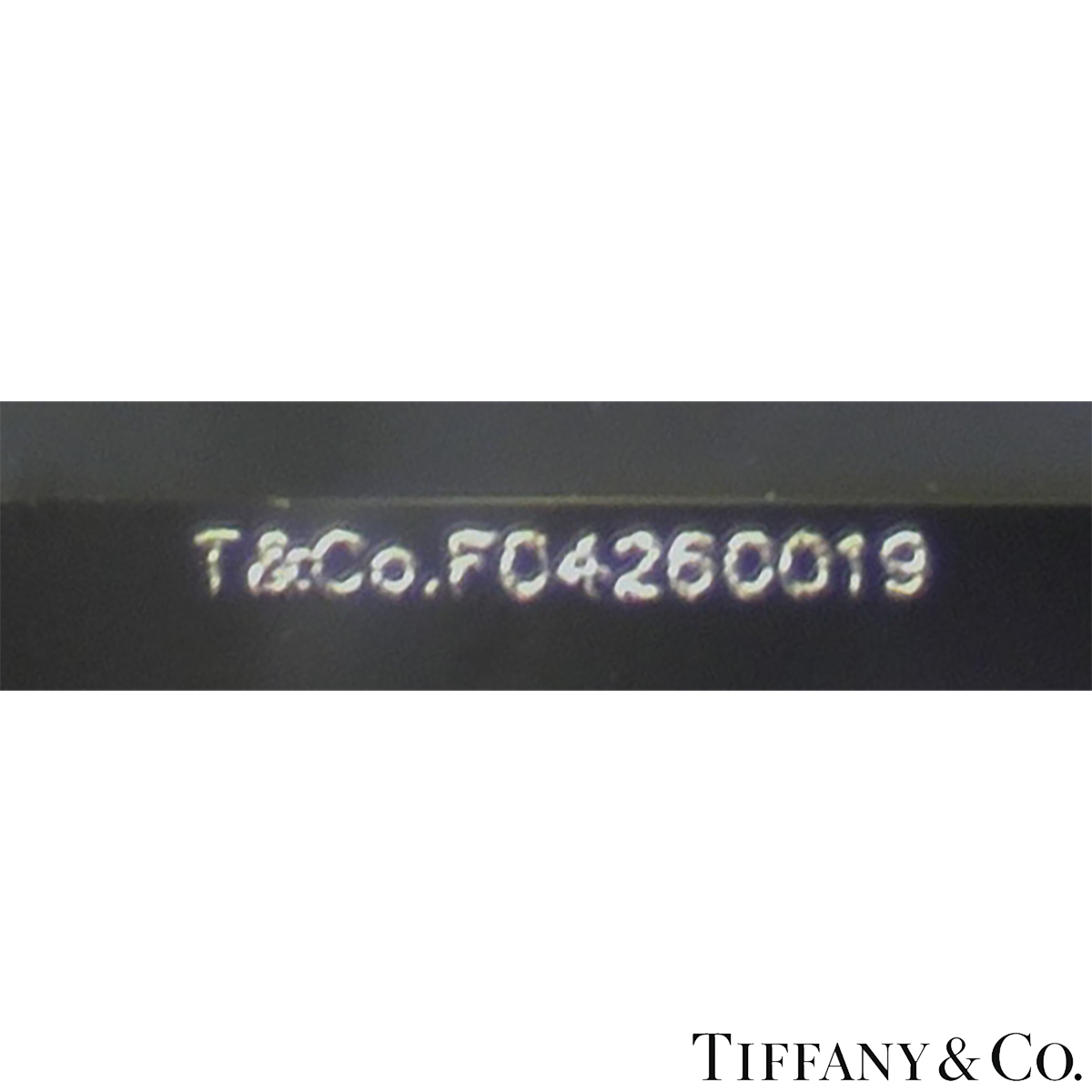 Tiffany & Co. Platinum Diamond Setting Ring 2.02ct D/VS1